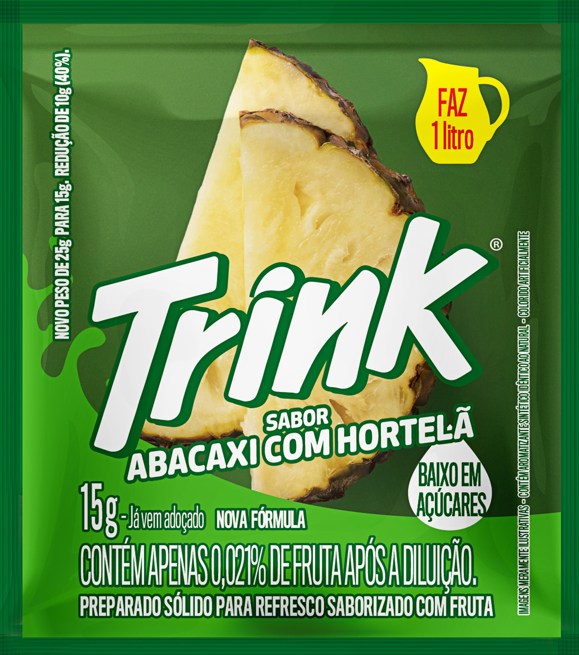 Trink Abacaxi-Hortelã 25g